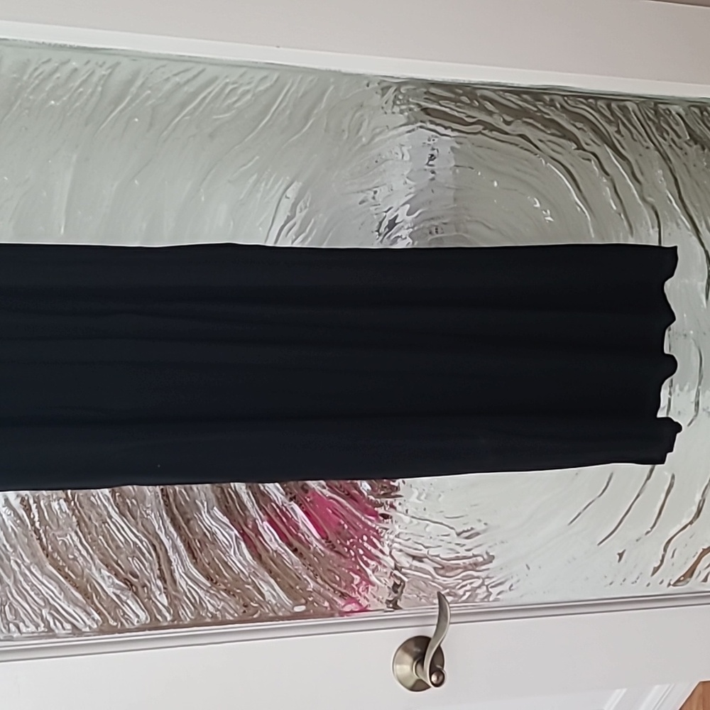 Anthropologie Bodycon Black Halter Maxi Dress Size XL - Picture 3 of 6